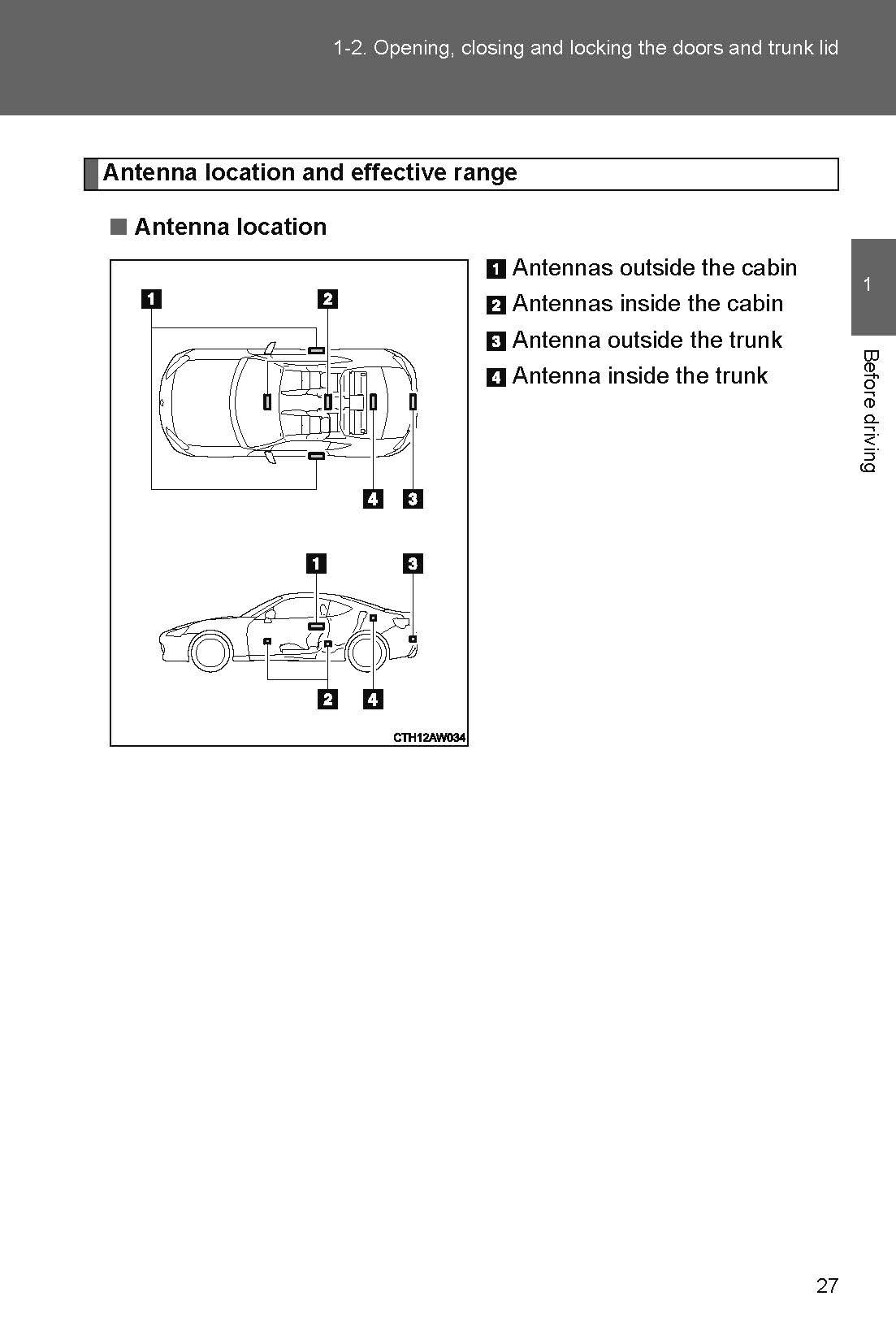 2017 Subaru BRZ Owner's Manual | English