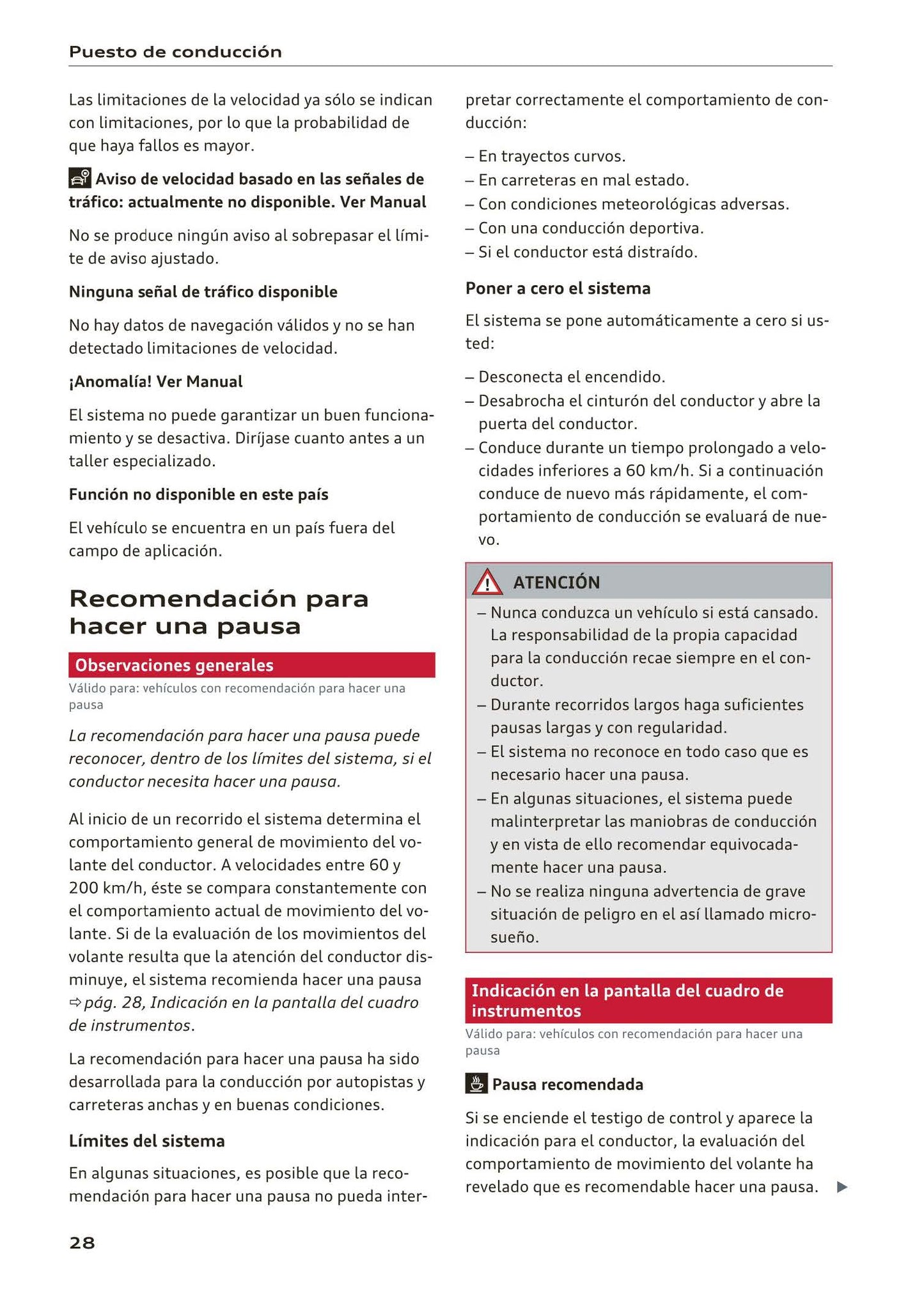 2015-2019 Audi A4/A4 Avant/A4 Limousine Owner's Manual | French