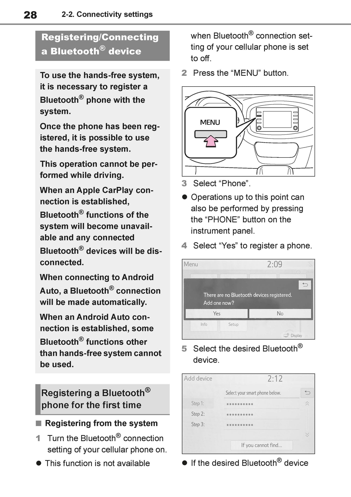 Toyota Aygo X Navigation Gebruikershandleiding 2022 - 2023