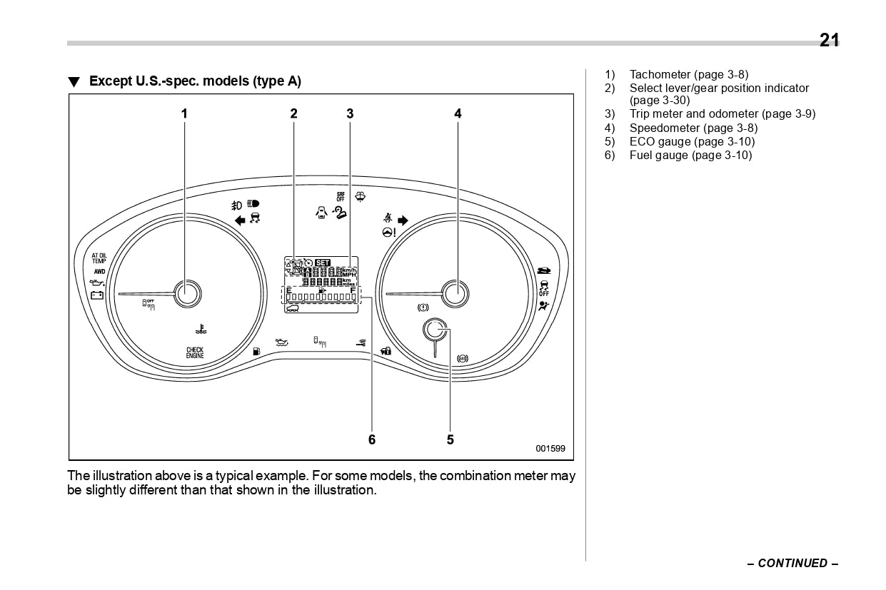 2019 Subaru Crosstrek Bedienungsanleitung | Englisch