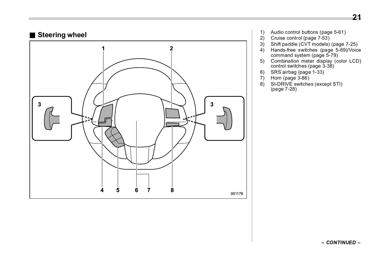 2018 Subaru WRX Gebruikershandleiding | Engels