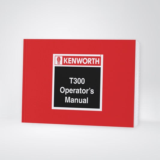 2005 Kenworth T300 Owner's Manual | English