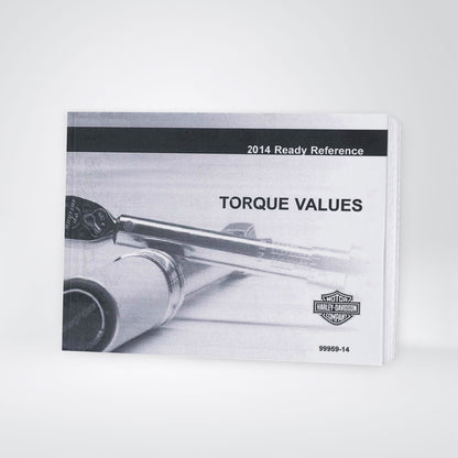 2014 Harley-Davidson Torque Values Ready Reference | English