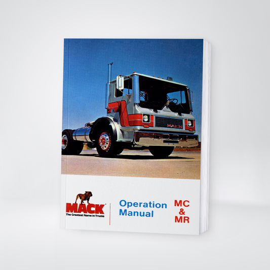 Mack MC/MR Owner's Manual | English