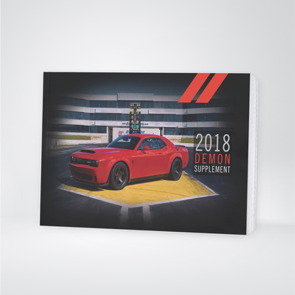 2018 Dodge Challenger Demon Owner's Manual | English