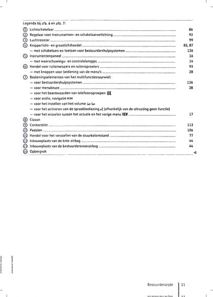 2019 Volkswagen e-Golf Owner's Manual | Dutch