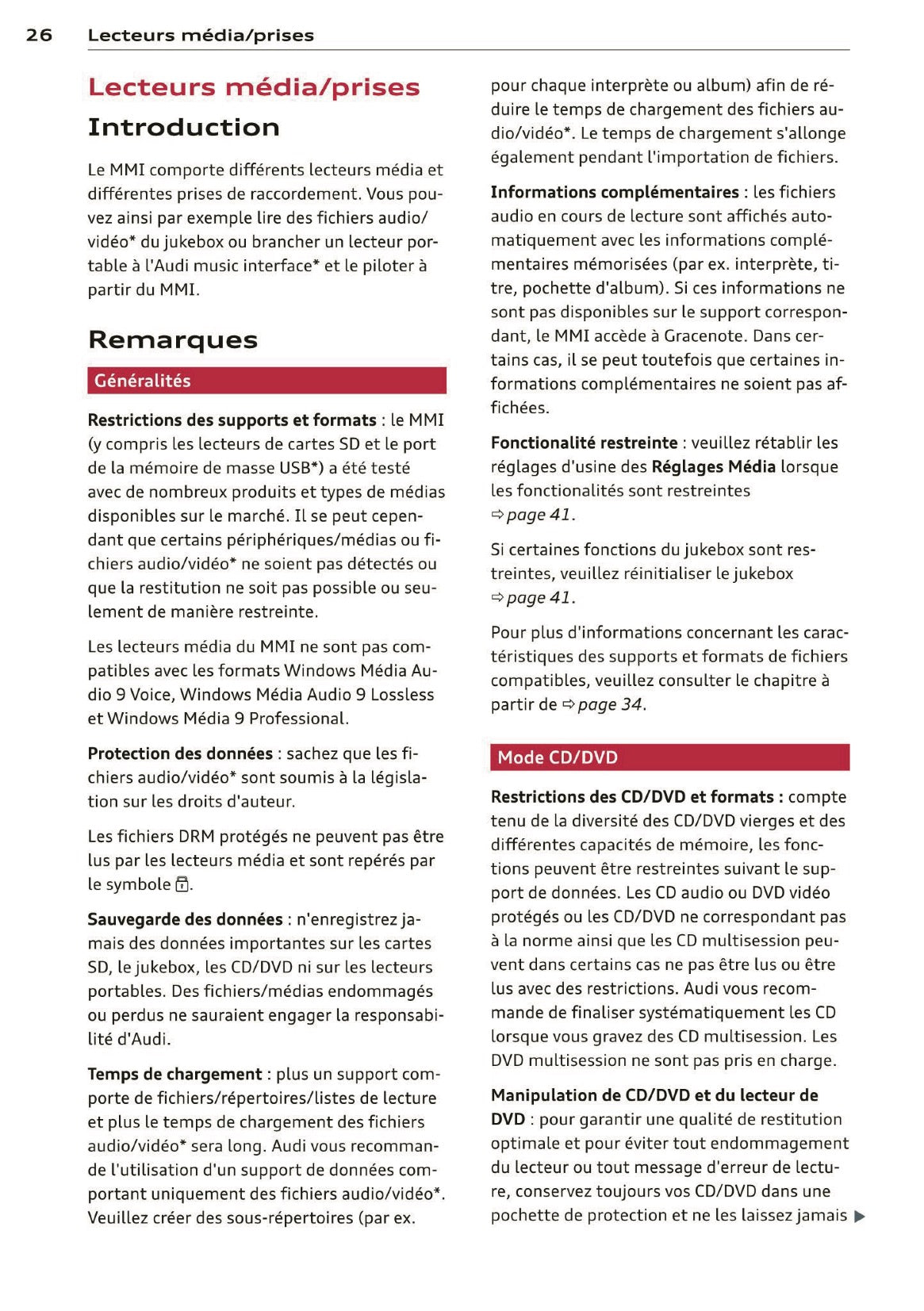 2013-2014 Audi MMI Navigation Plus Manuel d'Infotainment | Français