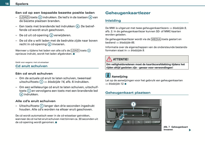 2008-2010 Audi MMI Navigation Plus Infotainment Manual | Dutch