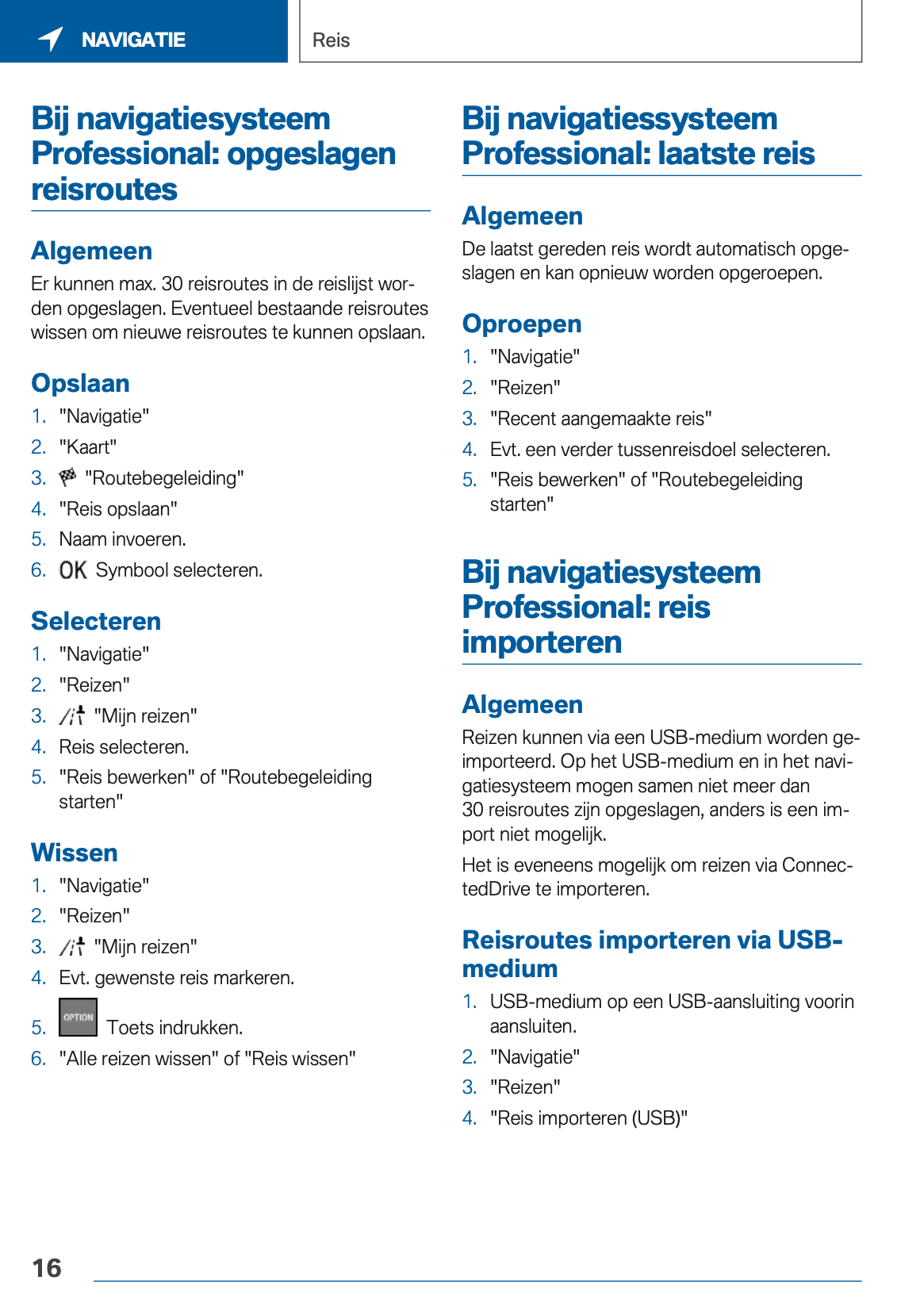 2018-2019 BMW 2 Series Active Tourer Plug-in-Hybrid Infotainment Manual | Dutch