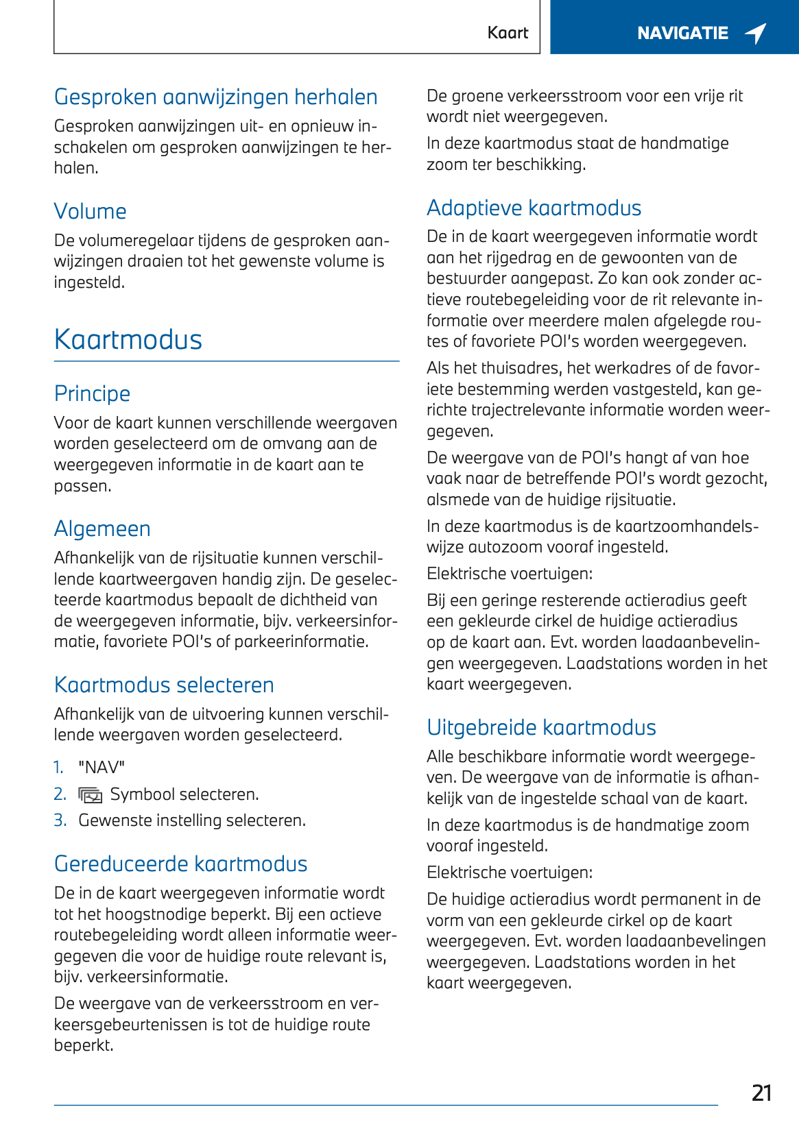 2022-2023 BMW i7 Infotainment Manual | Dutch