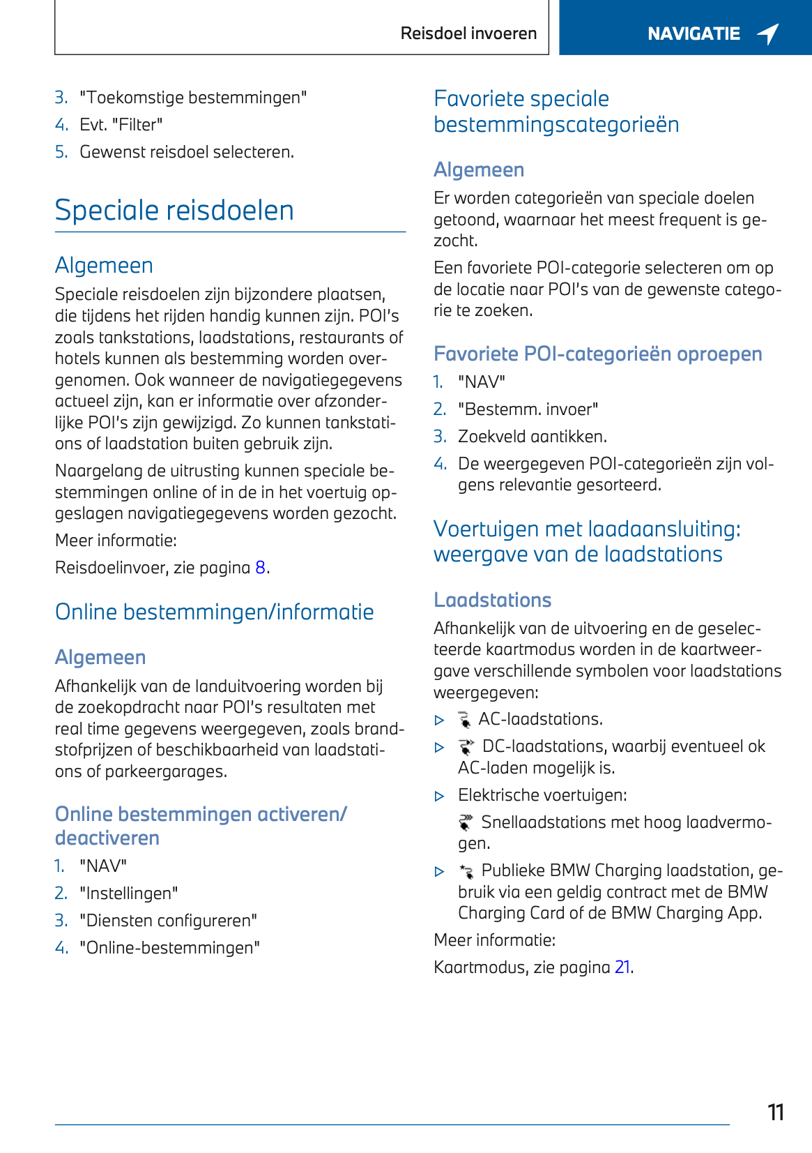 2022-2023 BMW i7 Infotainment Manual | Dutch