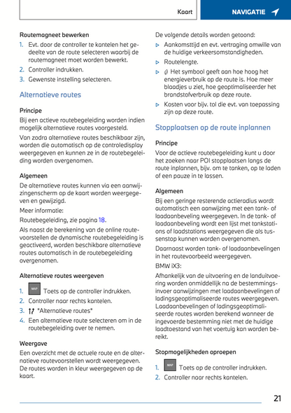 2022 BMW Navigation, Entertainment, Communication Manual | Dutch