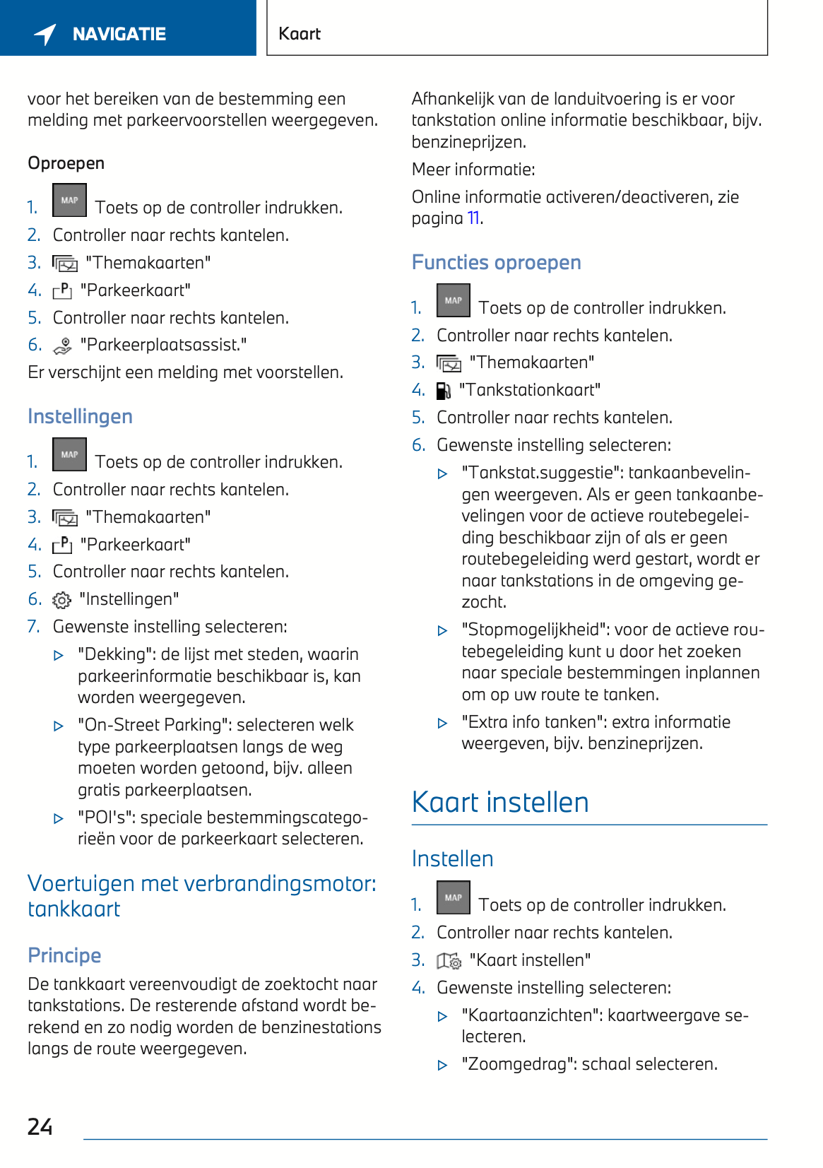 2022 BMW Navigation, Entertainment, Communication Manual | Dutch