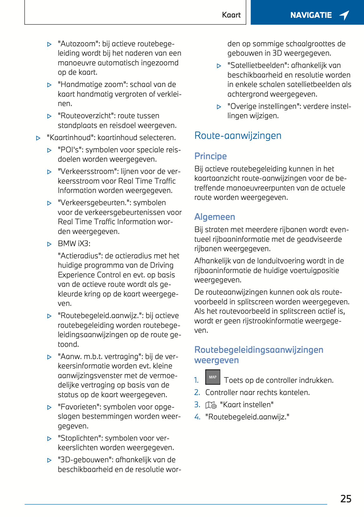 2022 BMW Navigation, Entertainment, Communication Manual | Dutch