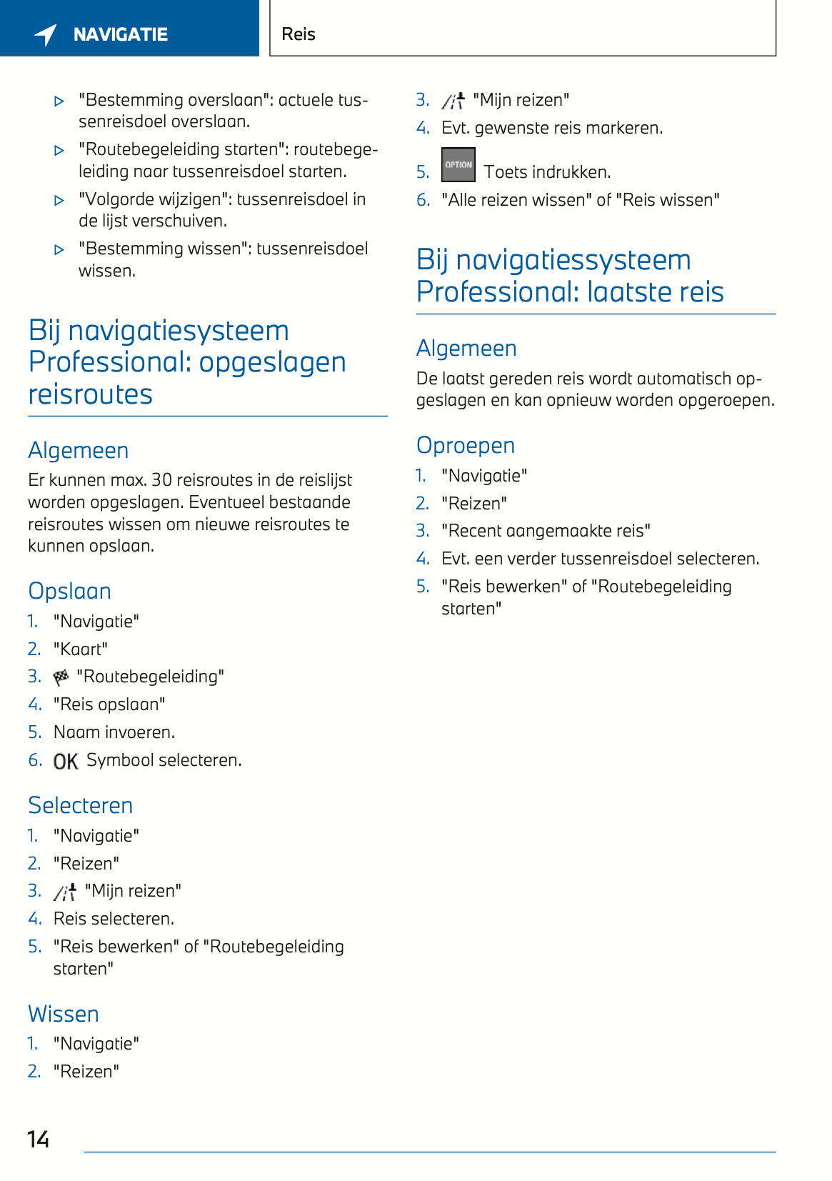 BWM Navigatie, Entertainment, Communicatie Handleiding 08-2022