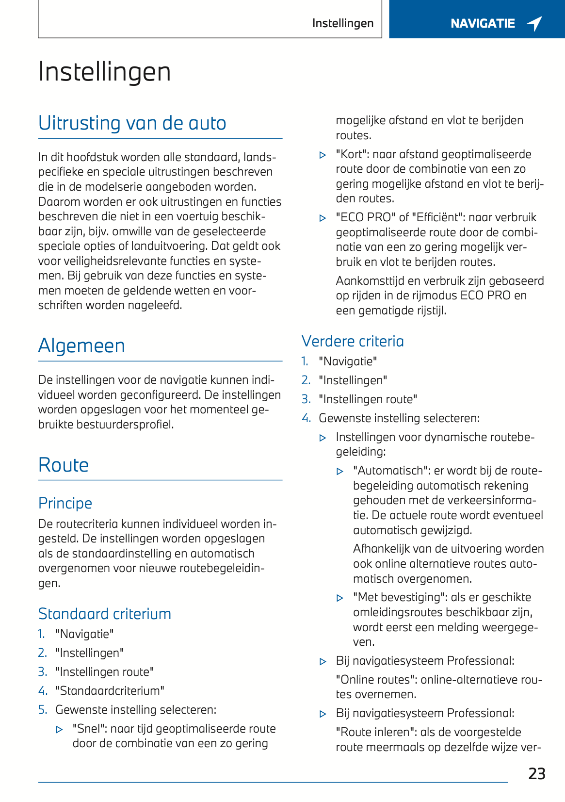 BWM Navigatie, Entertainment, Communicatie Handleiding 08-2022