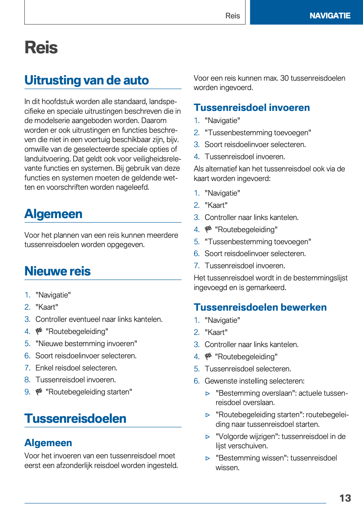 2020-2021 BMW X1 Plug-in-Hybrid Infotainment Manual | Dutch