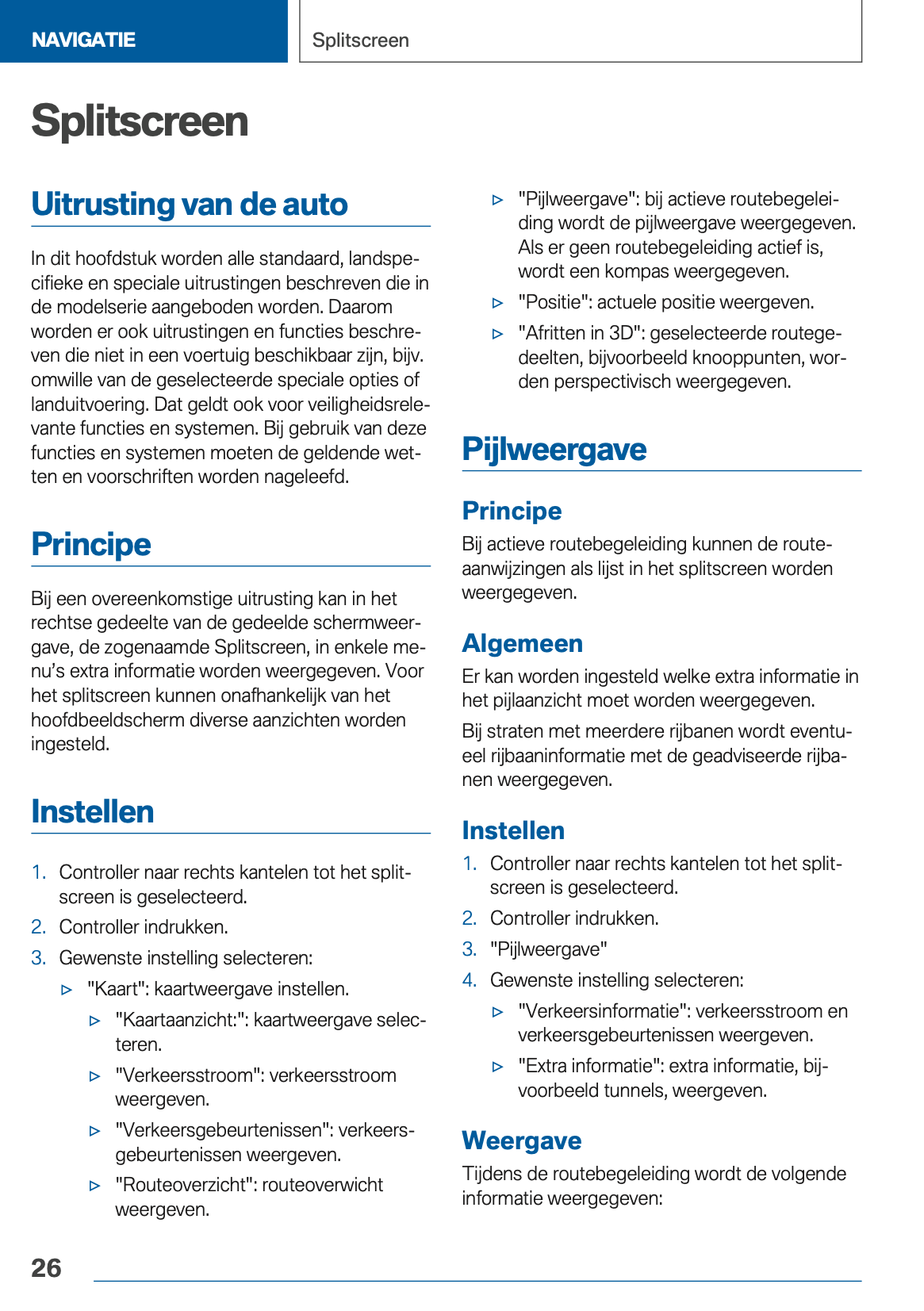 2020-2021 BMW X1 Plug-in-Hybrid Infotainment Manual | Dutch