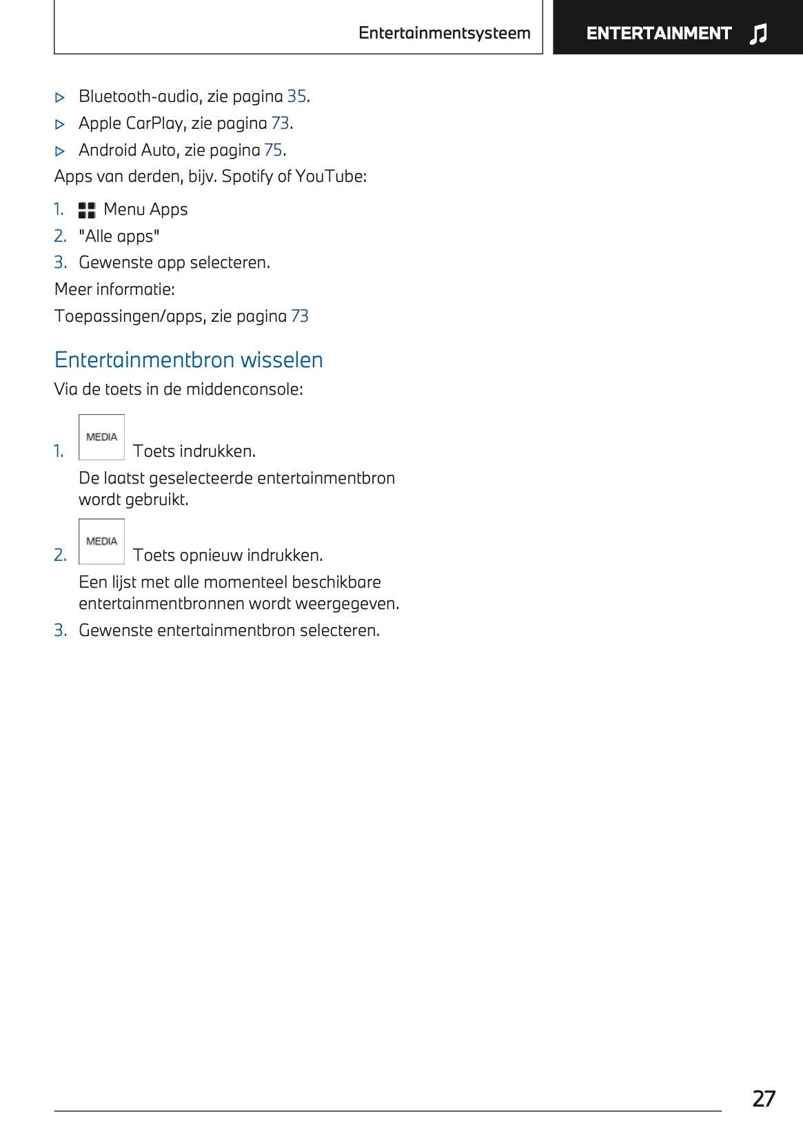 2023-2024 BMW X1 Plug-in-Hybrid Infotainment Manual | Dutch