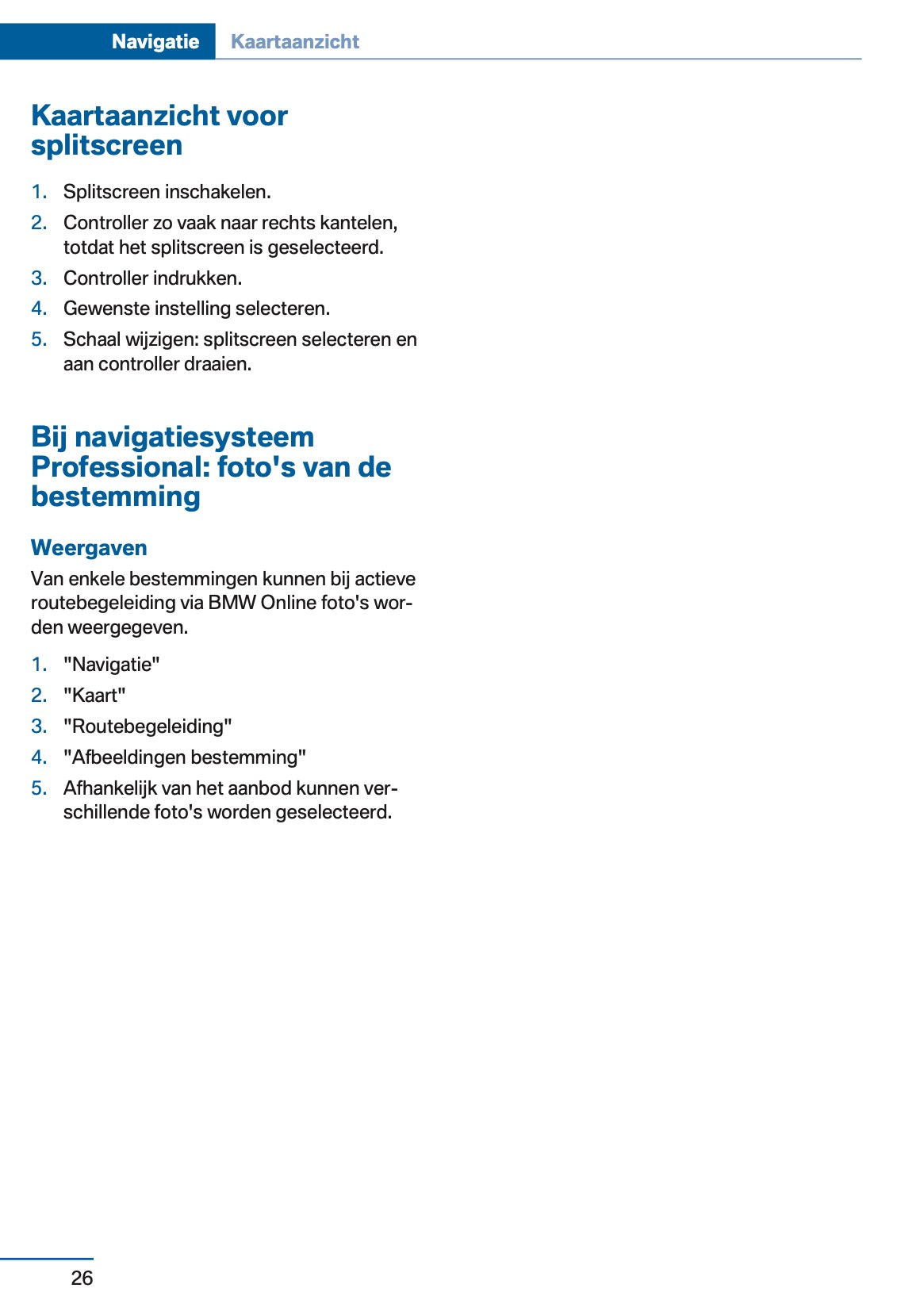 2017 BMW X5 Infotainment Handleiding | Nederlands