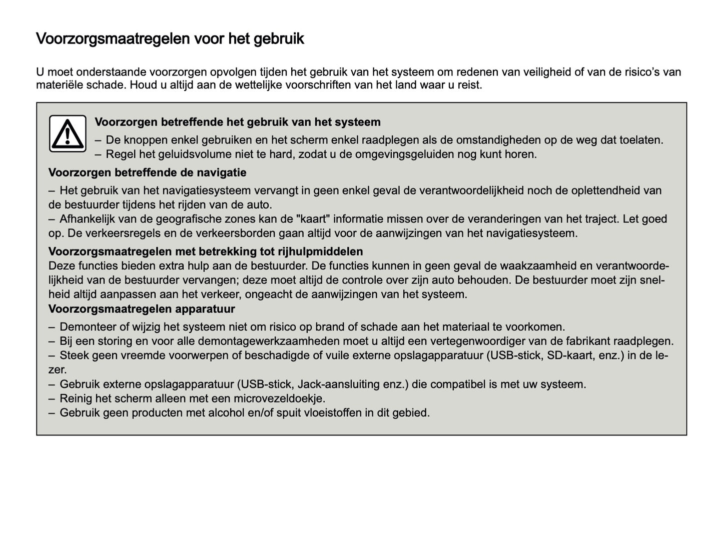 2025-2026 Dacia Media Nav Live Infotainment Manual | Dutch