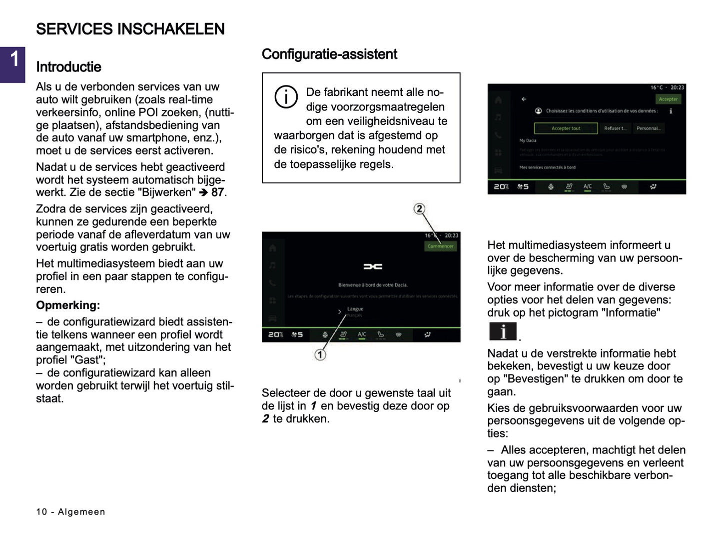 2025-2026 Dacia Media Nav Live Infotainment Manual | Dutch