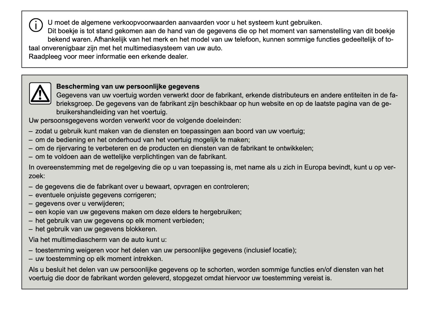2025-2026 Dacia Media Nav Live Infotainment Manual | Dutch
