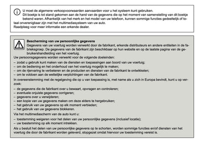 2025-2026 Dacia Media Nav Live Infotainment Manual | Dutch