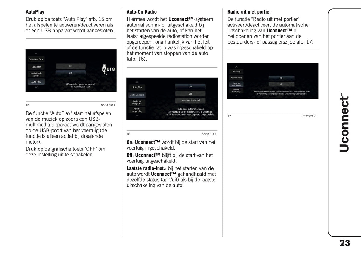2021-2025 Jeep Compass Uconnect Nav Infotainment Handleiding | Nederlands