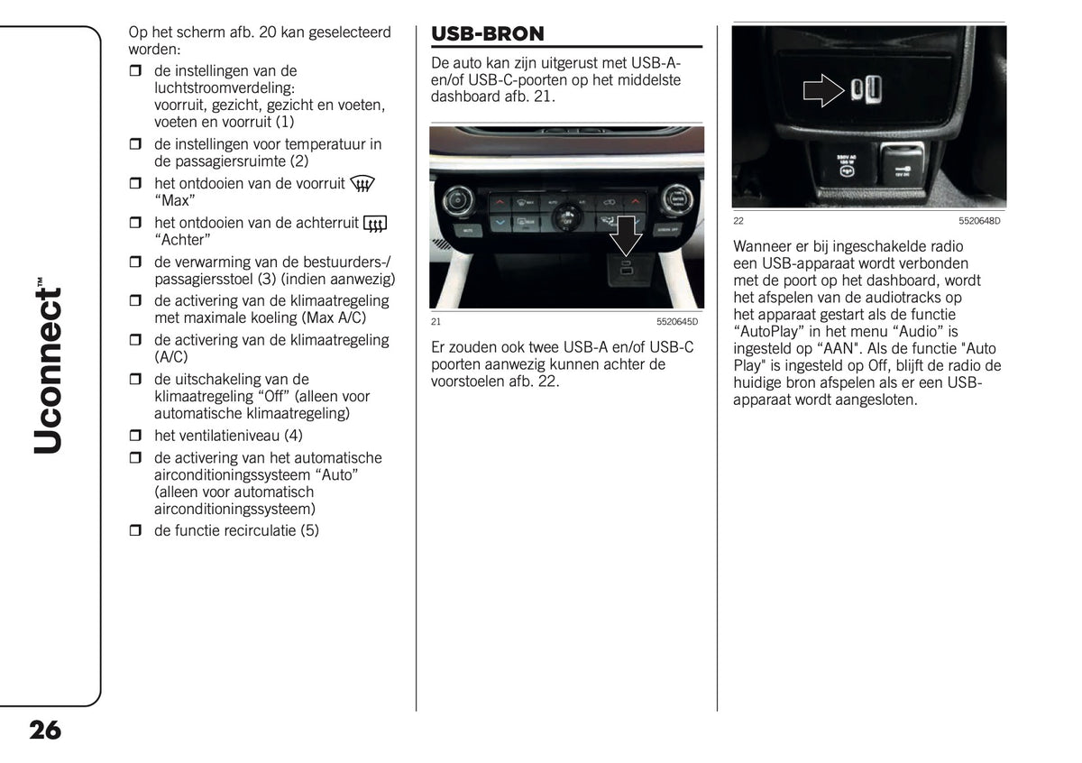 2021-2025 Jeep Compass Uconnect Nav Infotainment Handleiding | Nederlands