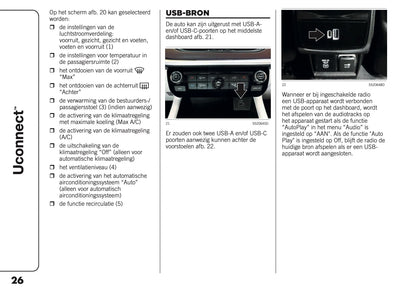 2021-2025 Jeep Compass Uconnect Nav Infotainment Handleiding | Nederlands