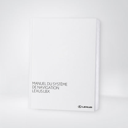 2025-2026 Lexus LBX Navigation Manual | French