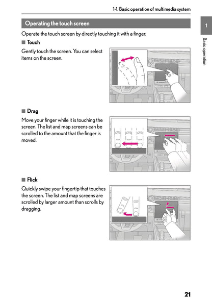 2025-2026 Lexus LBX Navigation Manual | English