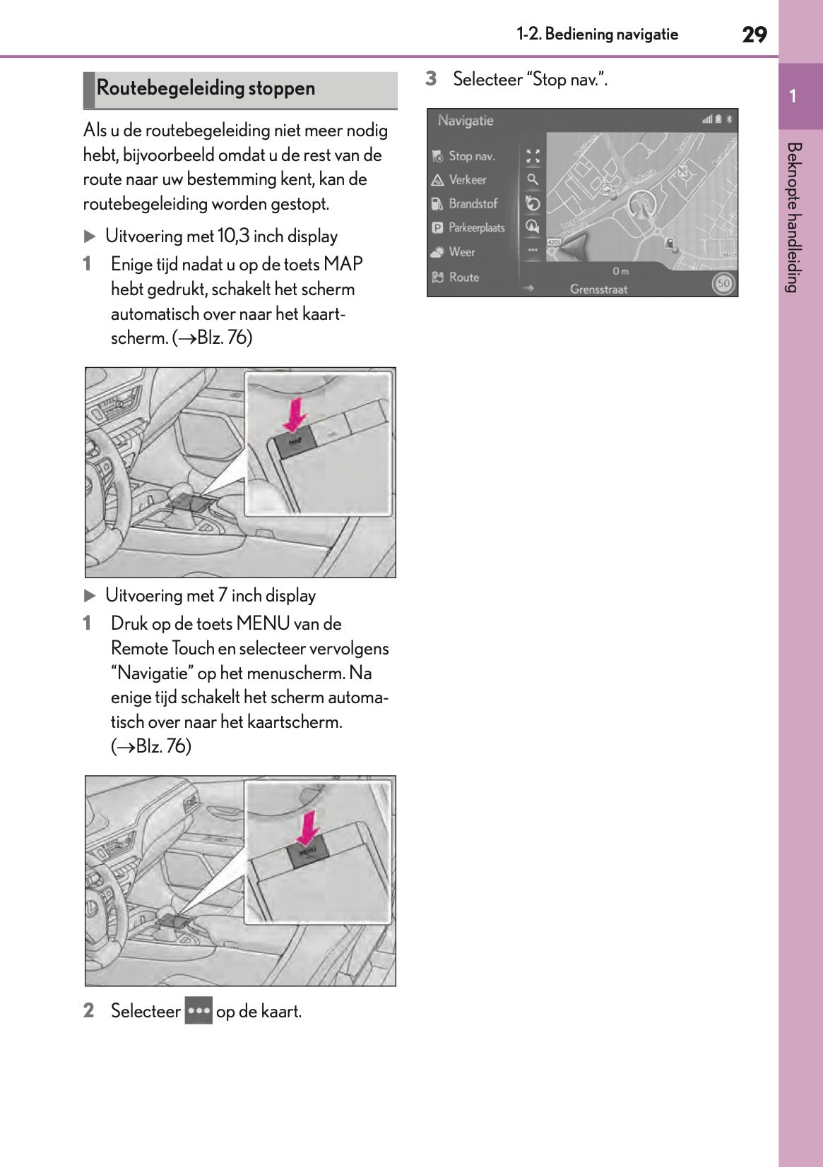 2019-2021 Lexus UX 250h Navigatie Handleiding | Nederlands