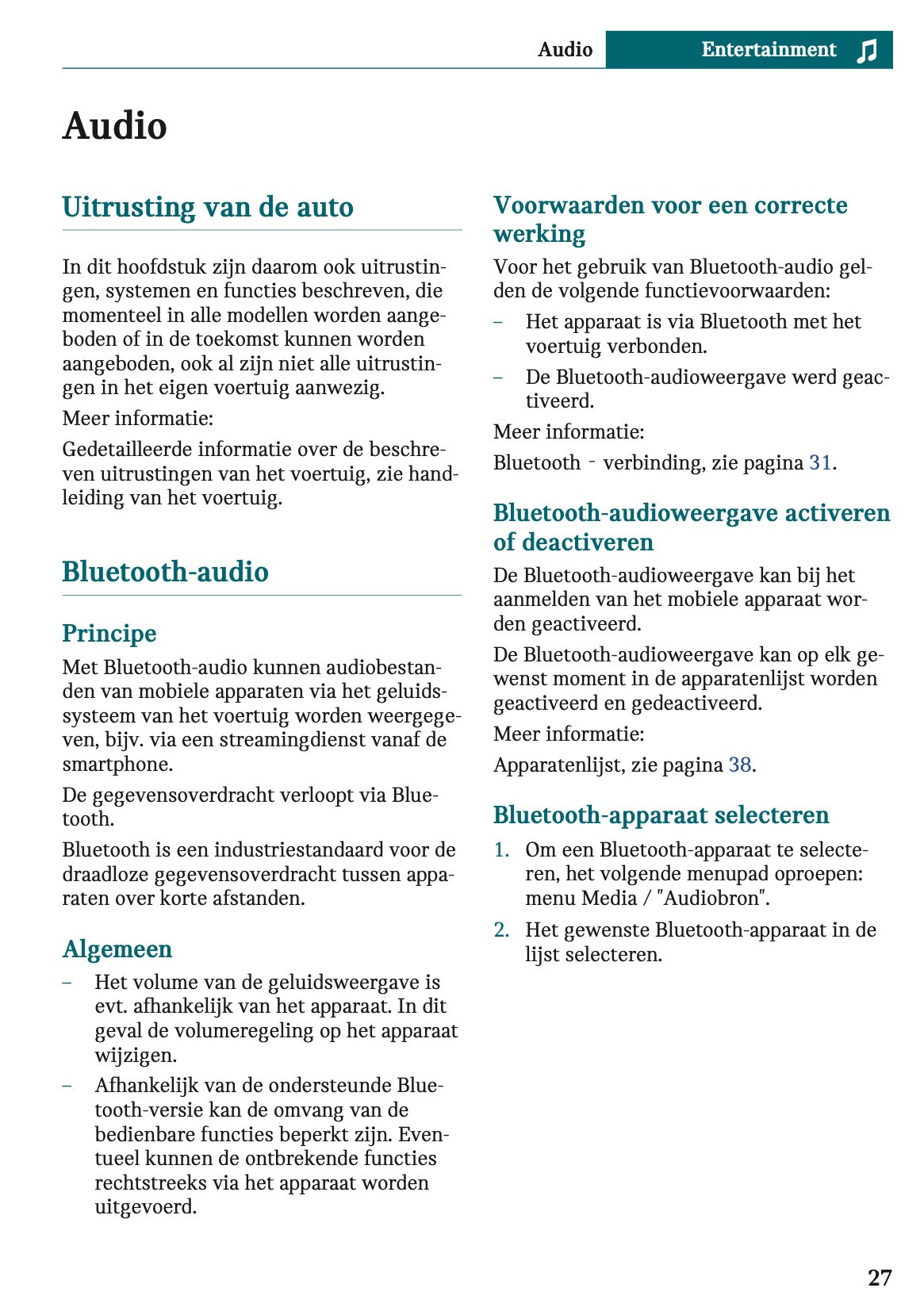 2025-2026 Mini Countryman Infotainment Manual | Dutch