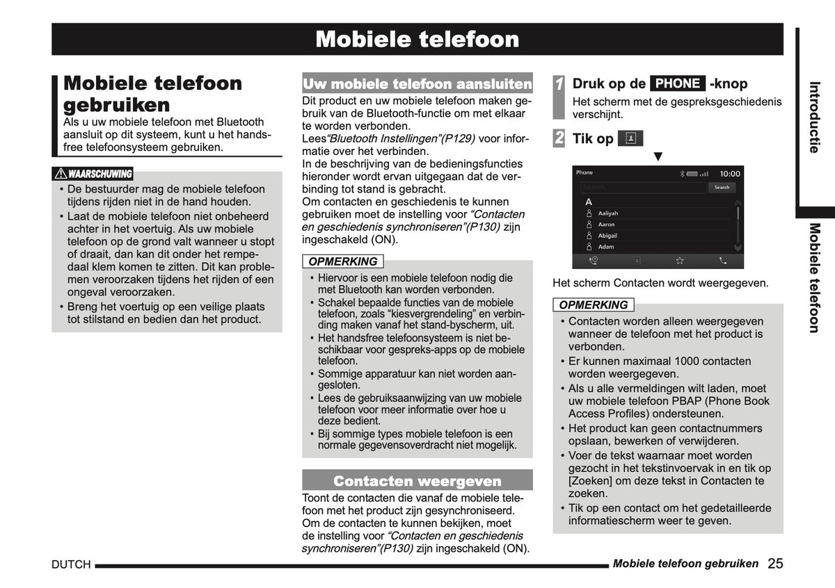 2021 Mitsubishi Eclipse Cross PHEV Smartphone Link Display Audio Infotainment Manual | Dutch