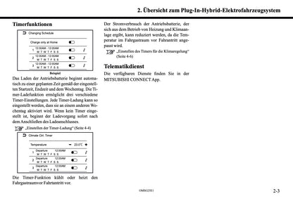 2025 Mitsubishi Outlander PHEV Smartphone Link Display Audio Manual | German