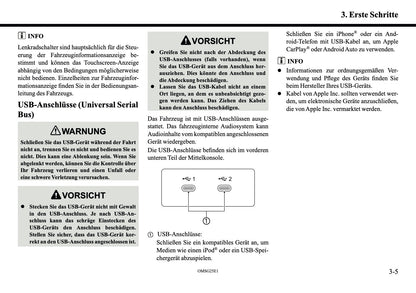 2025 Mitsubishi Outlander PHEV Smartphone Link Display Audio Manual | German