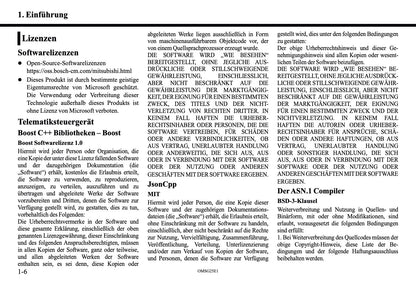 2025 Mitsubishi Outlander PHEV Smartphone Link Display Audio Manual | German