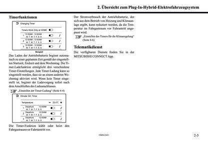 2026 Mitsubishi Outlander PHEV Smartphone Link Display Audio Manual | German