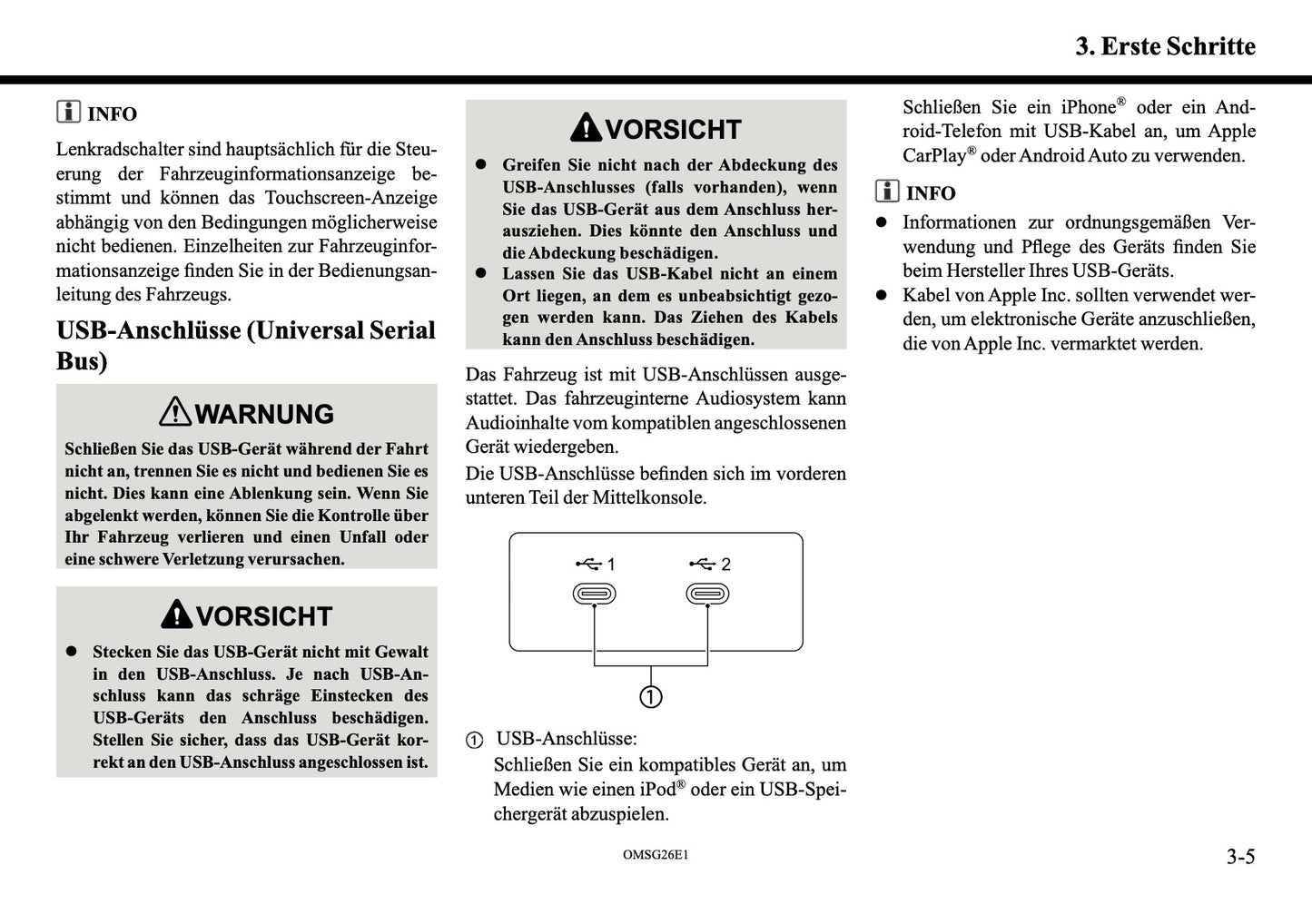 2026 Mitsubishi Outlander PHEV Smartphone Link Display Audio Manual | German