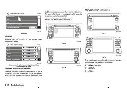 2016-2018 Nissan Connect Infotainment Manual | Dutch