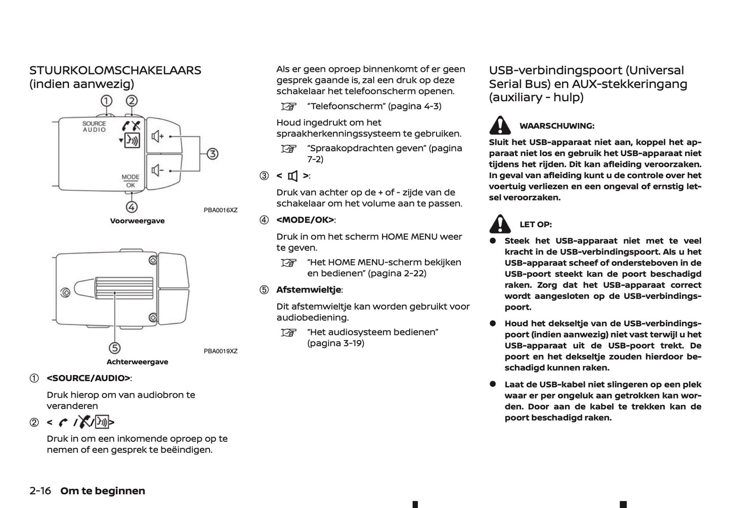 2018-2019 Nissan Connect Infotainment Manual | Dutch