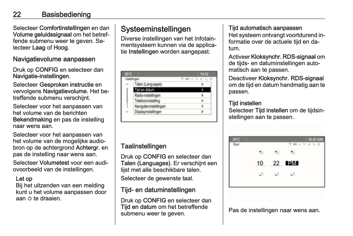 2016 Opel Cascada Infotainment Handleiding | Nederlands