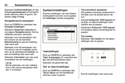 2016 Opel Cascada Infotainment Handleiding | Nederlands