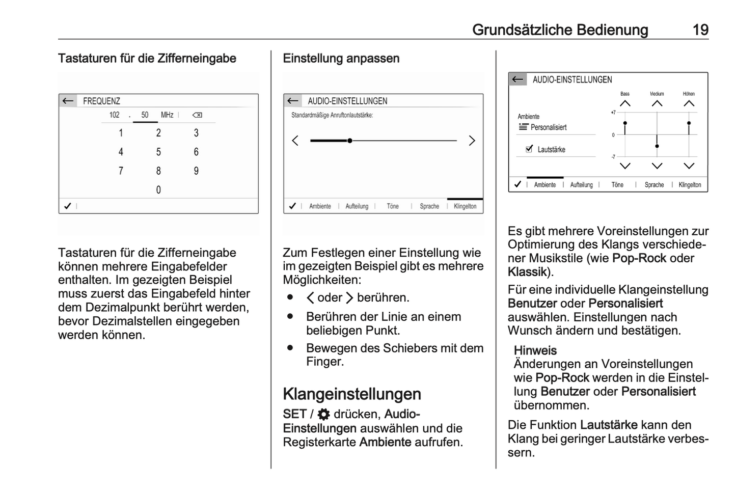 2021 Opel Corsa / Corsa-e Infotainment Manual German