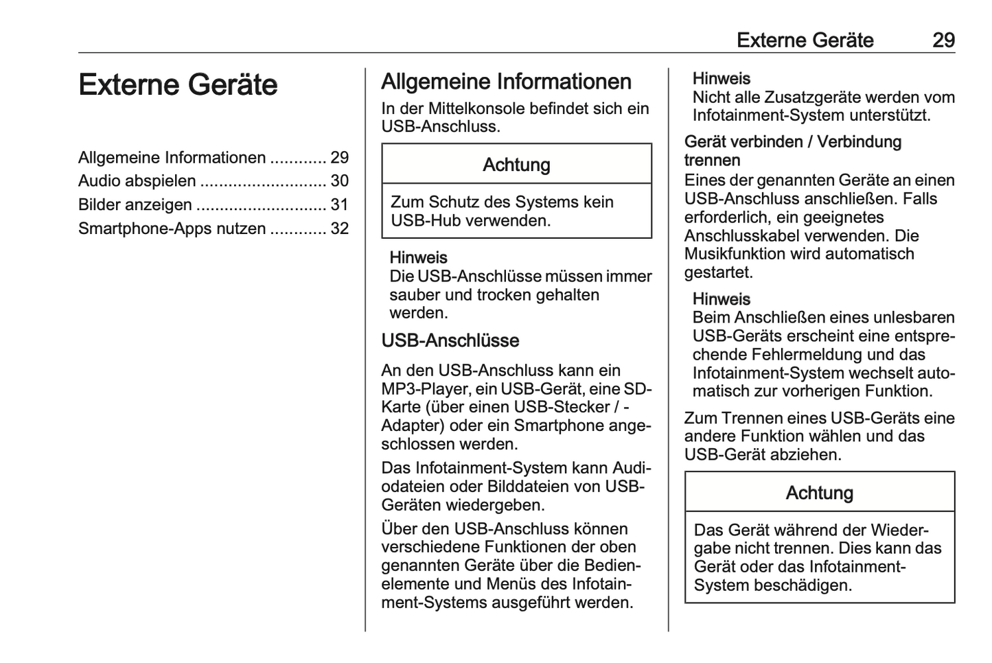 2021 Opel Corsa / Corsa-e Infotainment Manual German