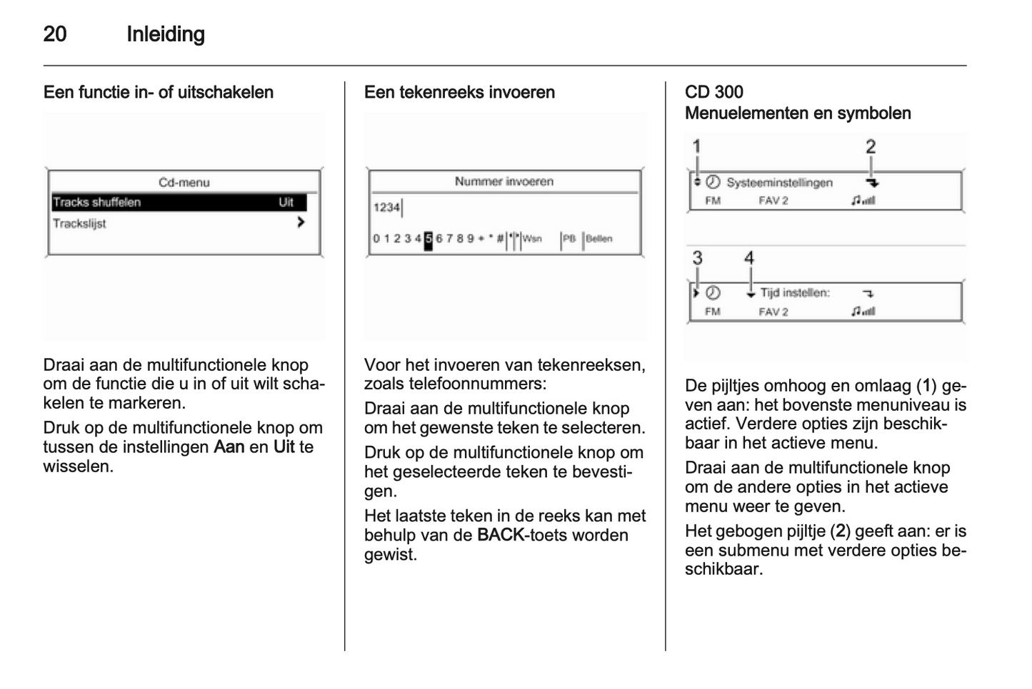 2013 Opel Zafira Tourer Infotainment Handleiding | Nederlands