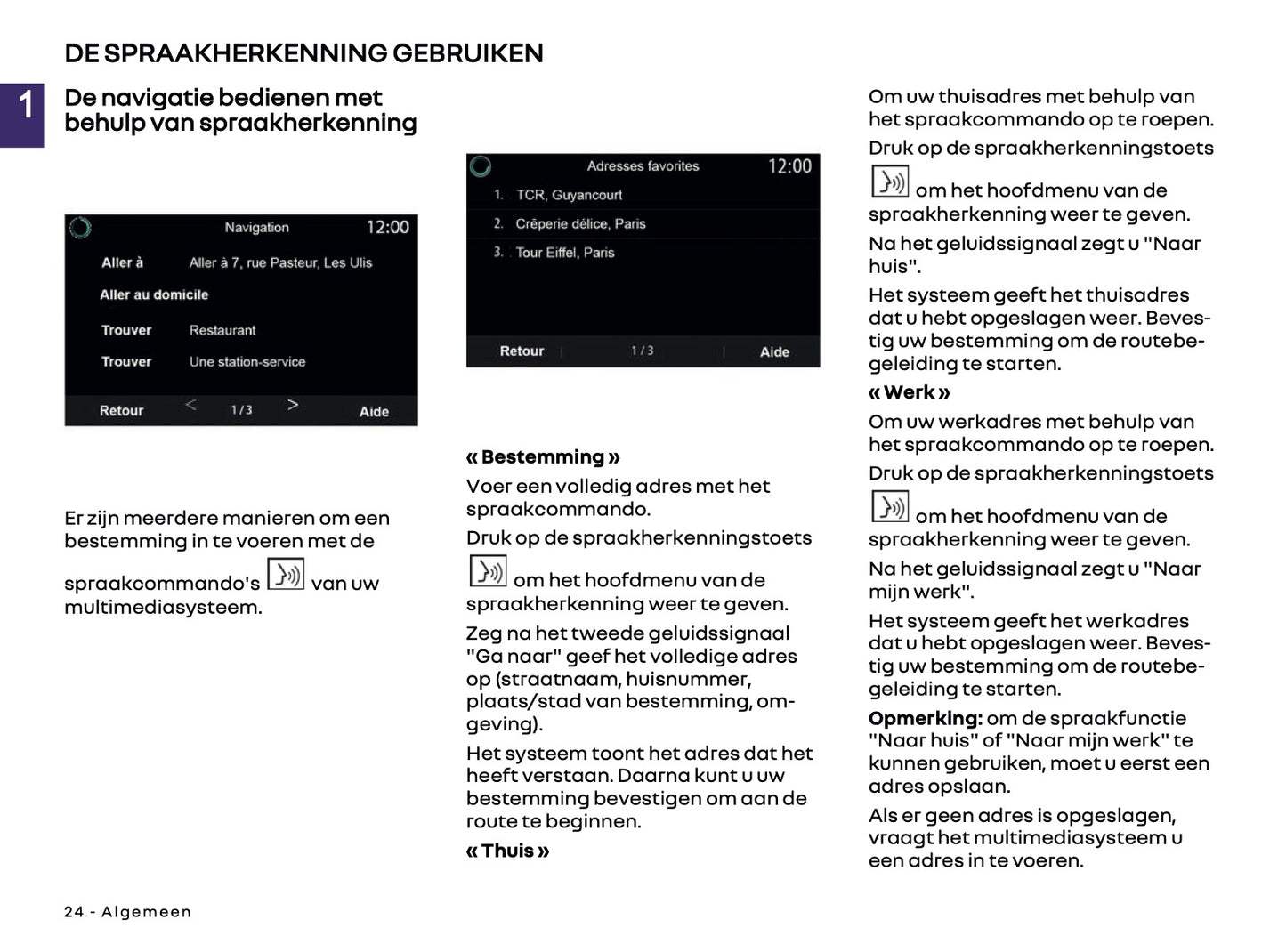 2018-2025 Renault Easy Link Infotainment Manual | Dutch