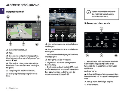 2025-2026 Renault Easy Link Infotainment Manual | Dutch